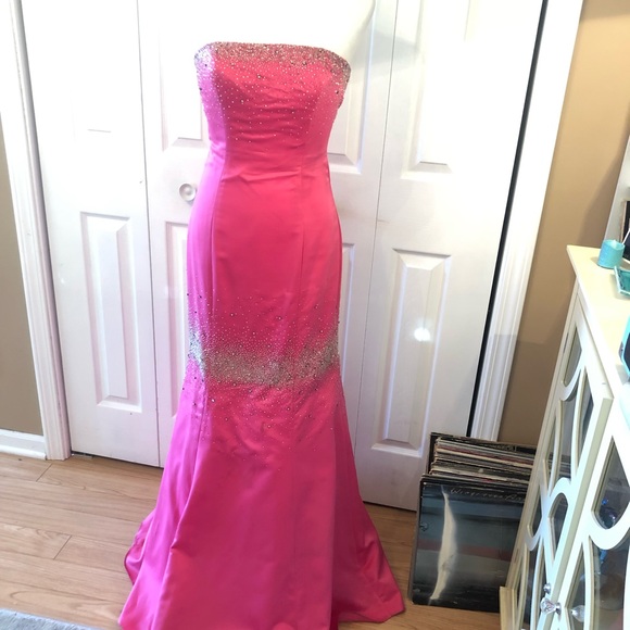 Adagio Bella Dresses & Skirts - Gorgeous Dress w/ Gloves and shawl